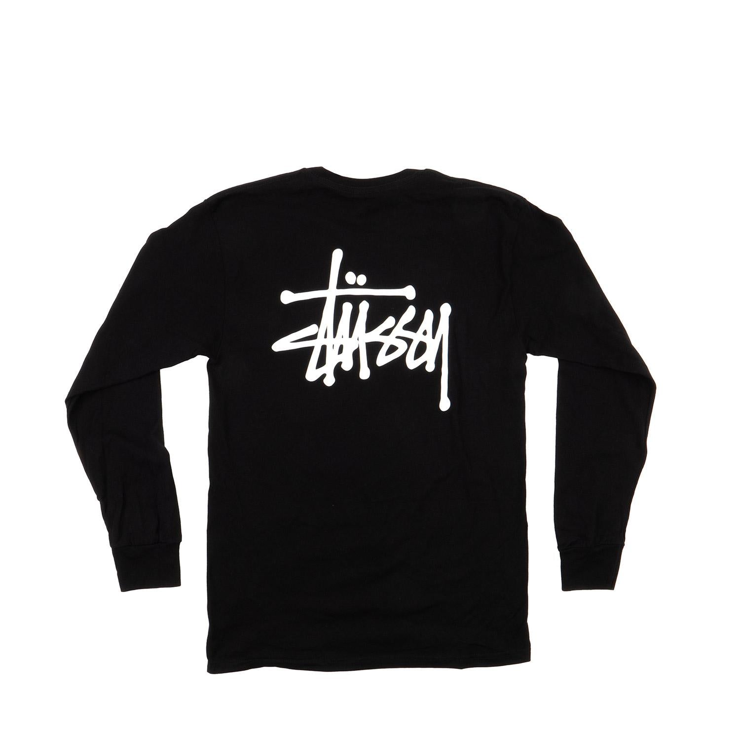 Stussy Basic longsleeve tee — available at Norwood