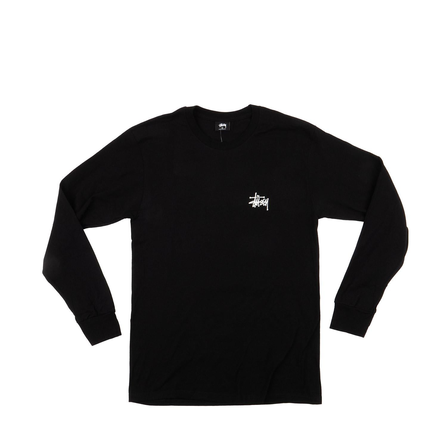 Stussy Basic longsleeve tee — available at Norwood