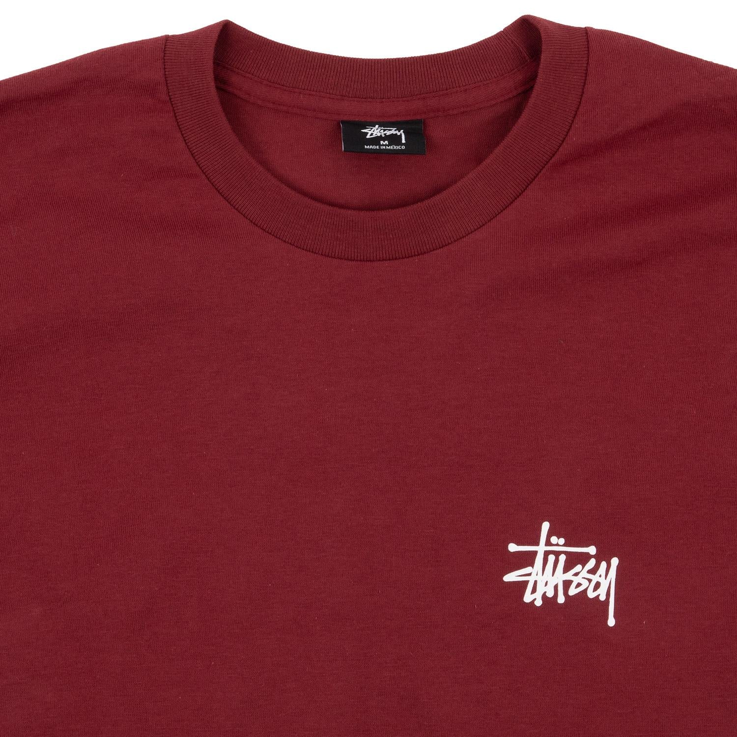 Stussy Basic longsleeve tee — available at Norwood