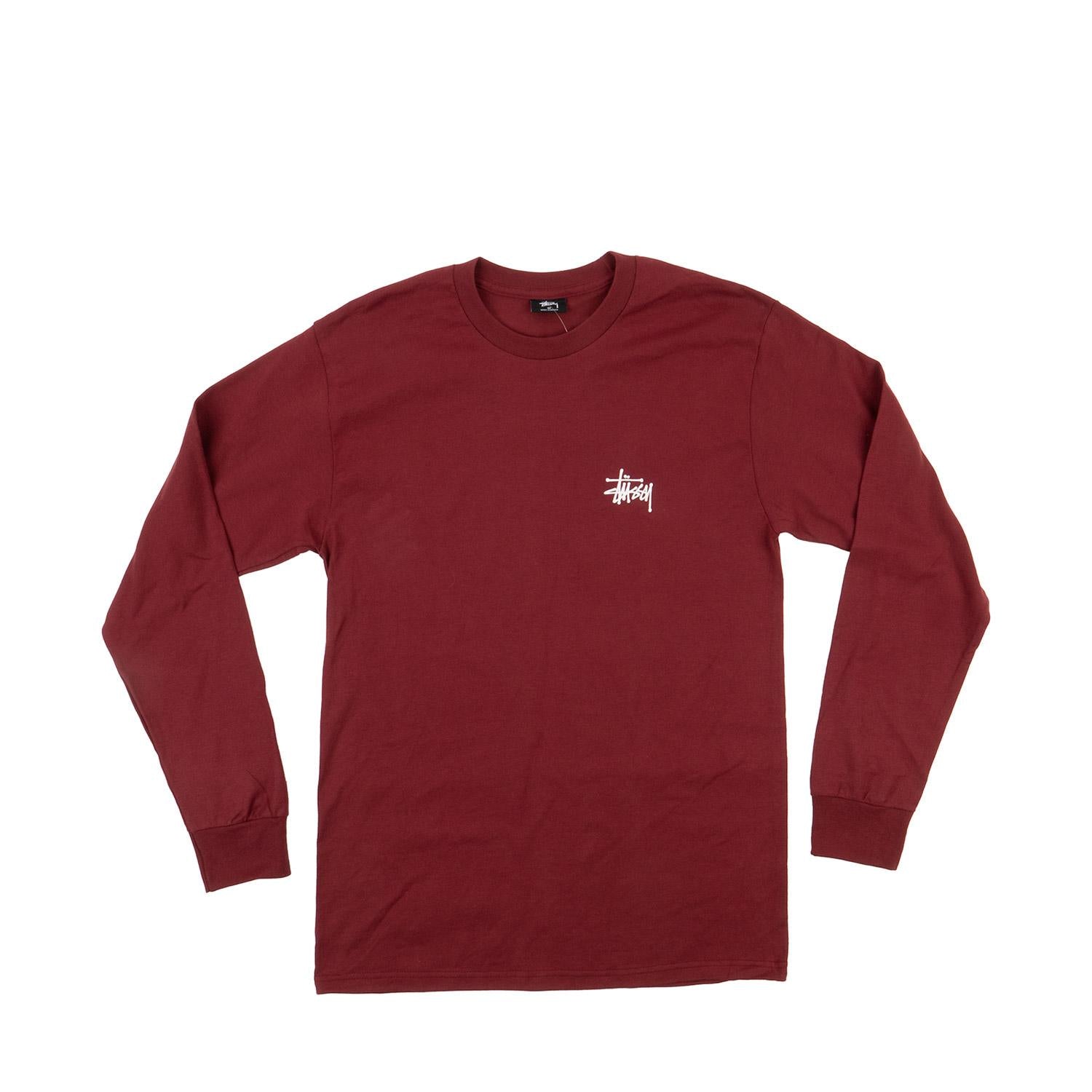 Stussy Basic longsleeve tee — available at Norwood