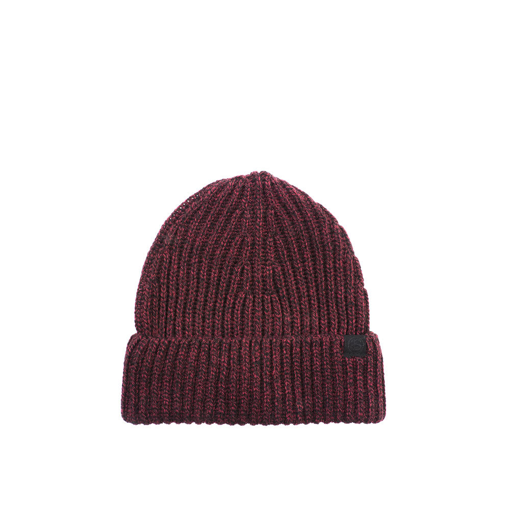 Stussy Marled Cuff Beanie, Red — available at Norwood