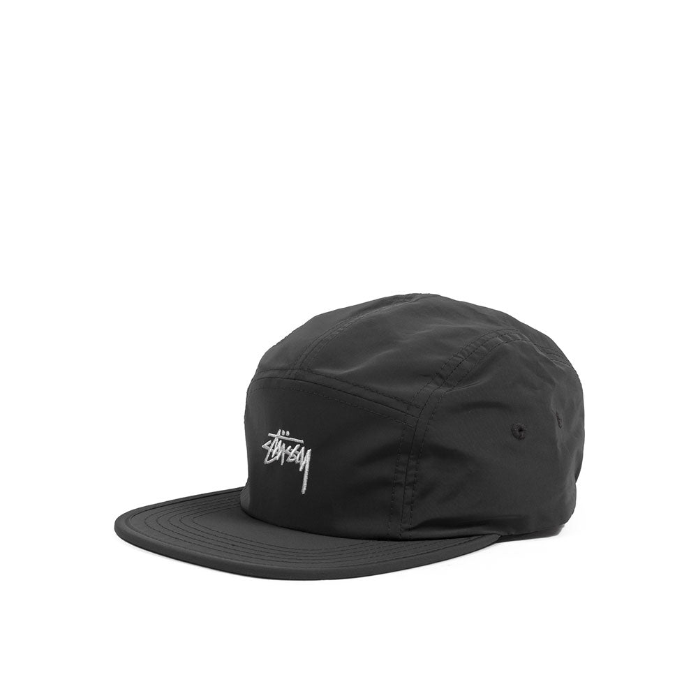 Stussy Nylon Poly Stock Cap, Charcoal — available at Norwood