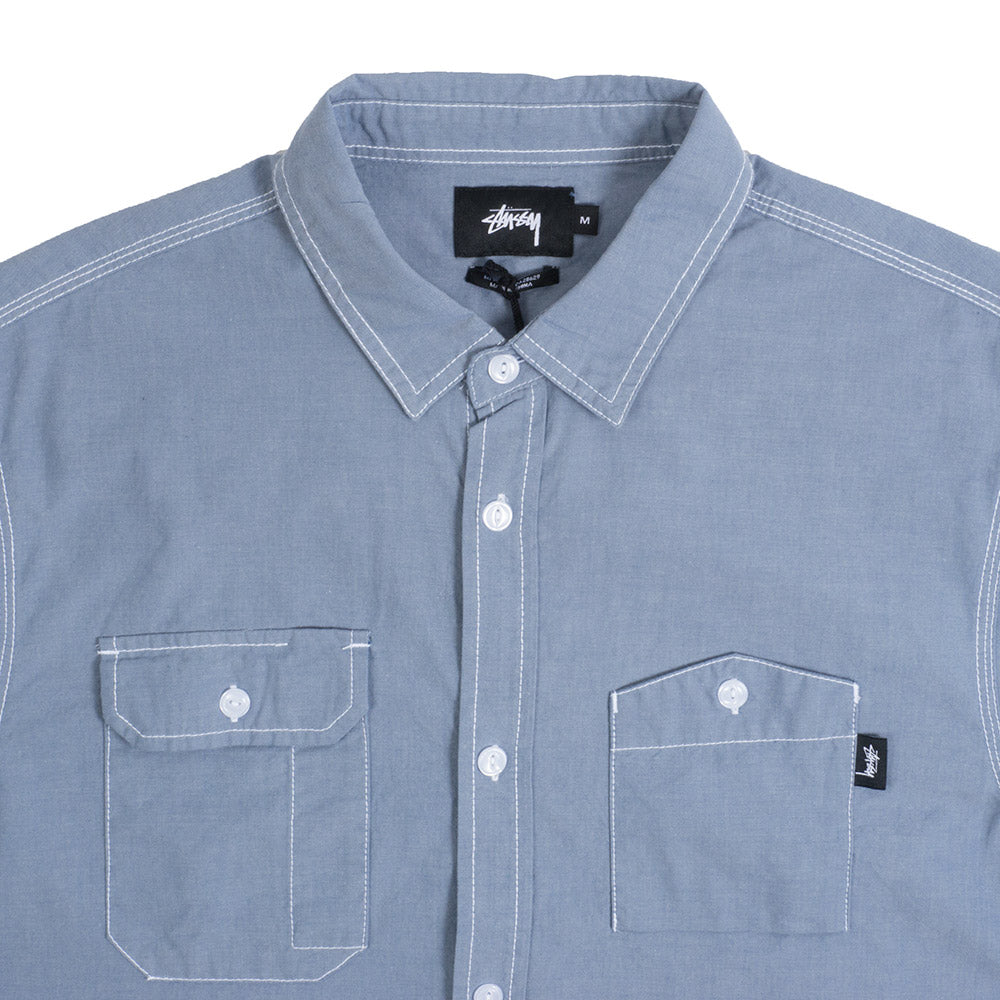 Stussy Spring Chambray Shirt — available at Norwood