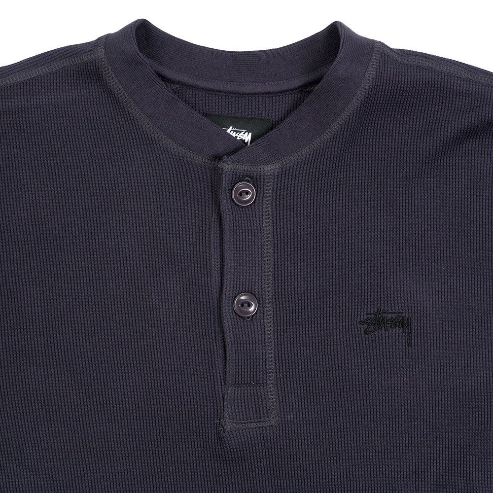 Stussy Stock Thermal Henley — available at Norwood