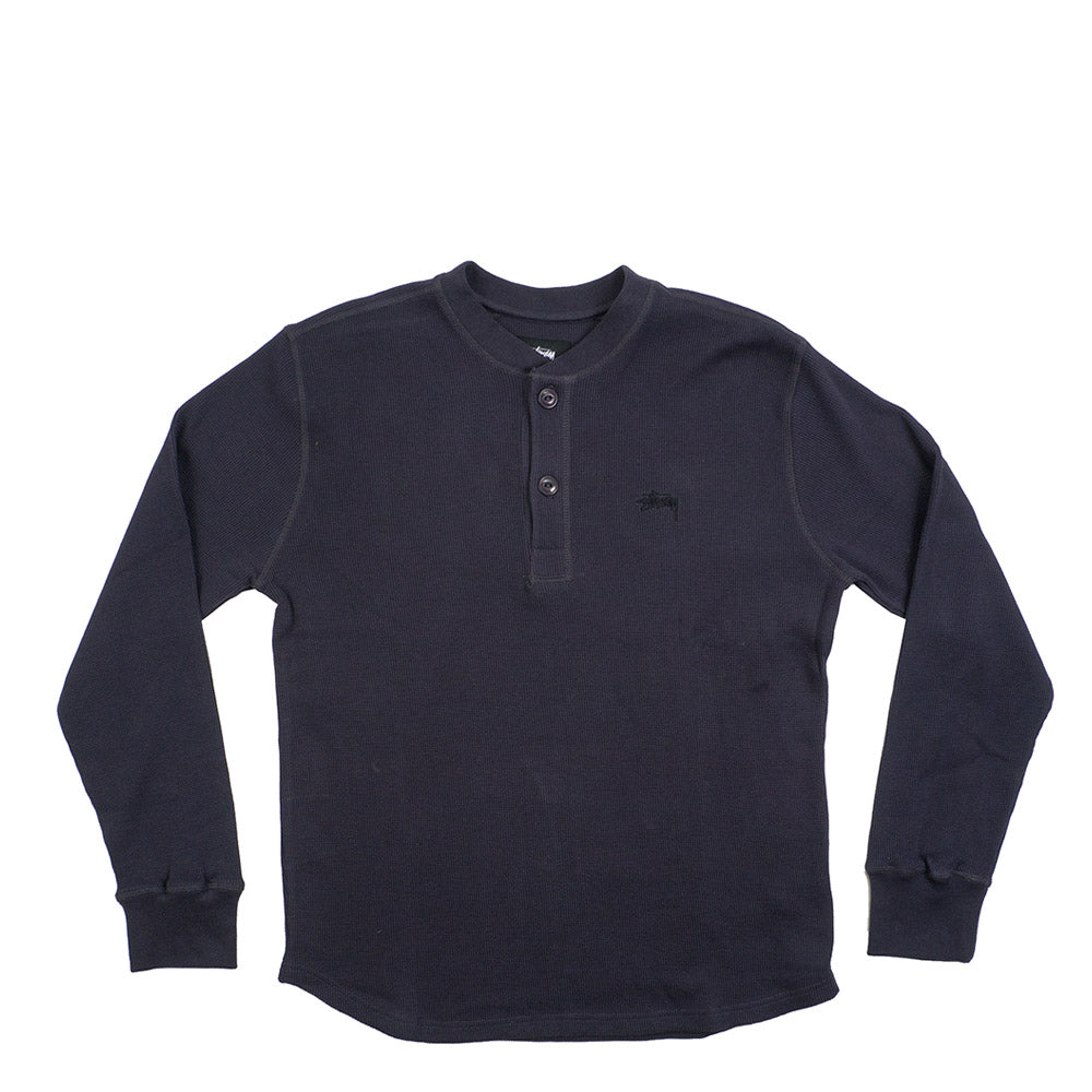 Stussy Stock Thermal Henley — available at Norwood