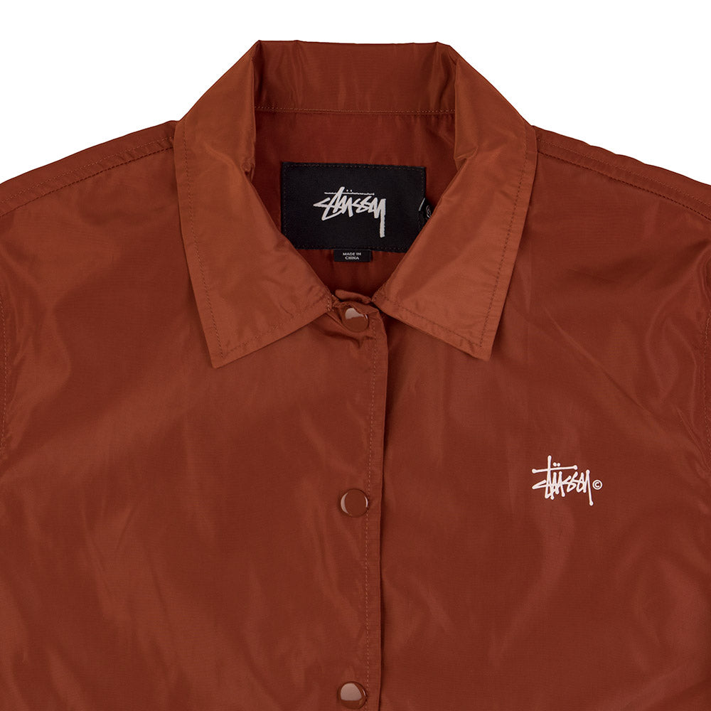 Stussy Womens Newton coach jacket — available at Norwood