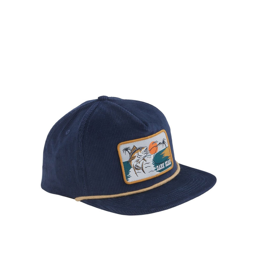 Dark Seas Swivel Snapback Hat, navy — available at Norwood