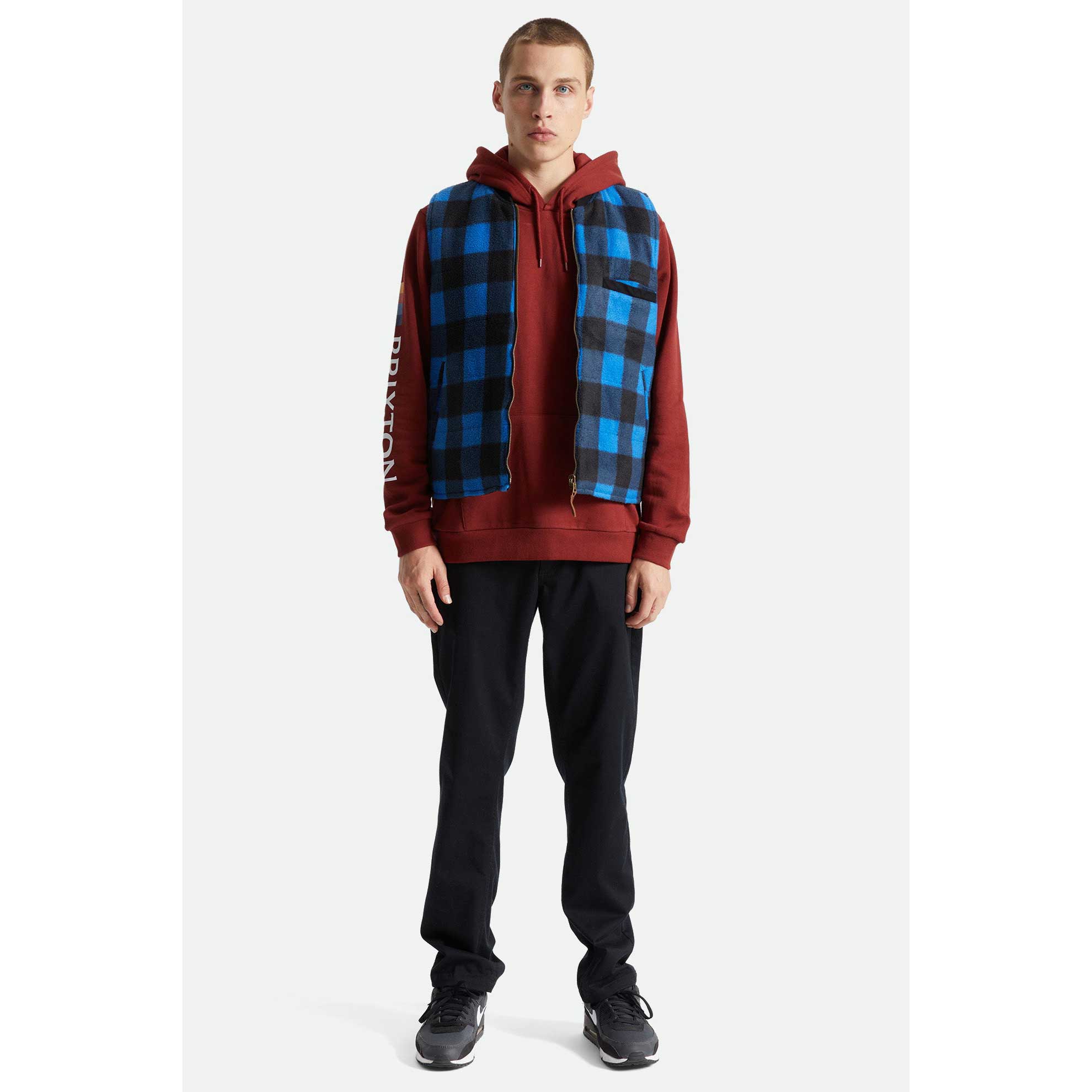 Brixton Abraham Reversible Vest — available at Norwood