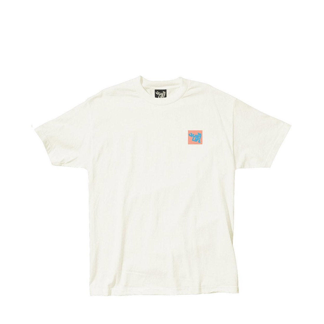 Quiet Life Block Logo premium tee — available at Norwood