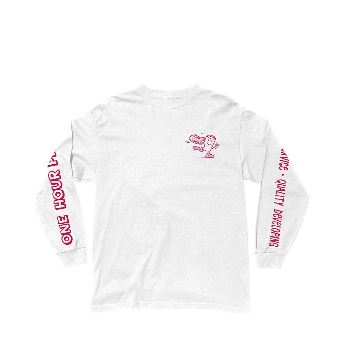 Quiet Life One Hour Photo long sleeved tee — available at Norwood