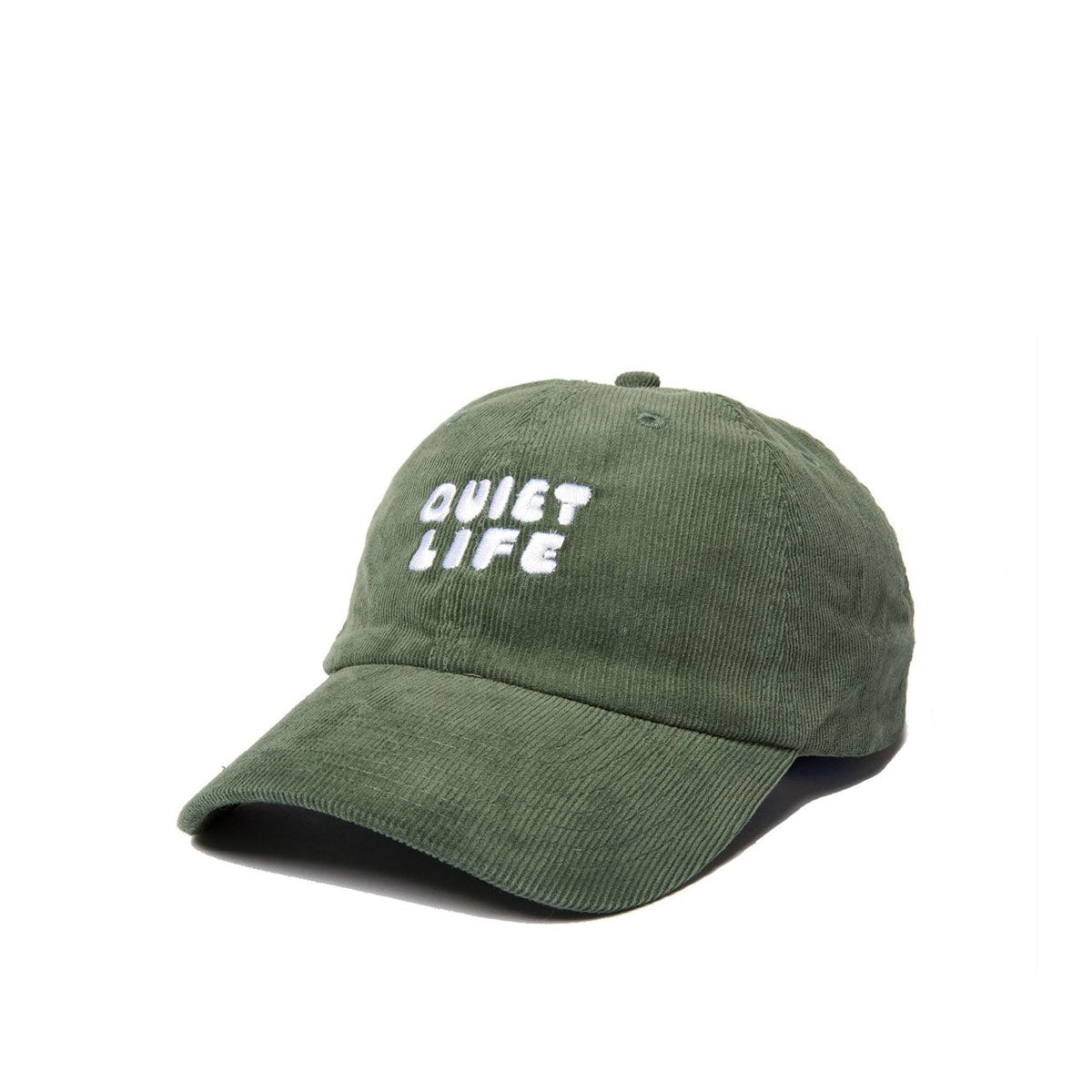 Quiet Life Kenney cord hat, olive — available at Norwood