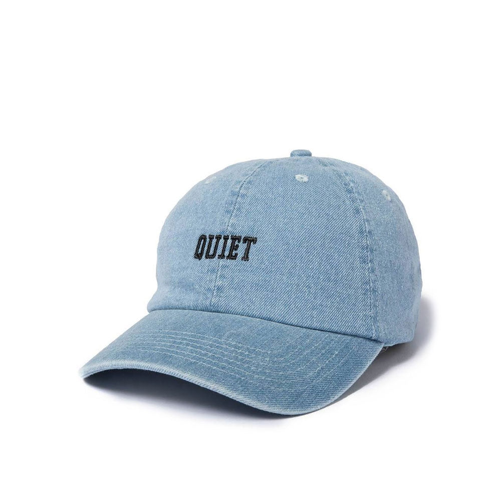 Quiet Life Quiet Dad hat - denim — available at Norwood