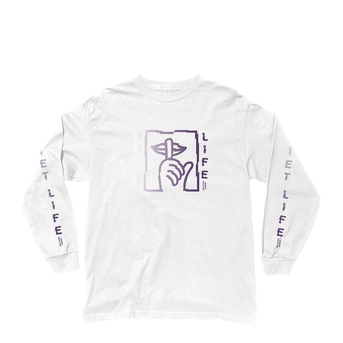 Quiet Life Shatter long sleeve tee — available at Norwood
