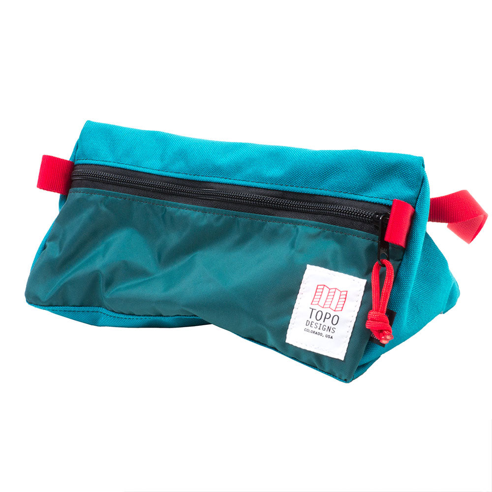 Topo Designs Dopp Kit, Turquoise — available at Norwood