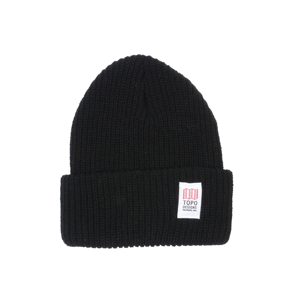 Topo Designs Watch Cap, Black — available at Norwood