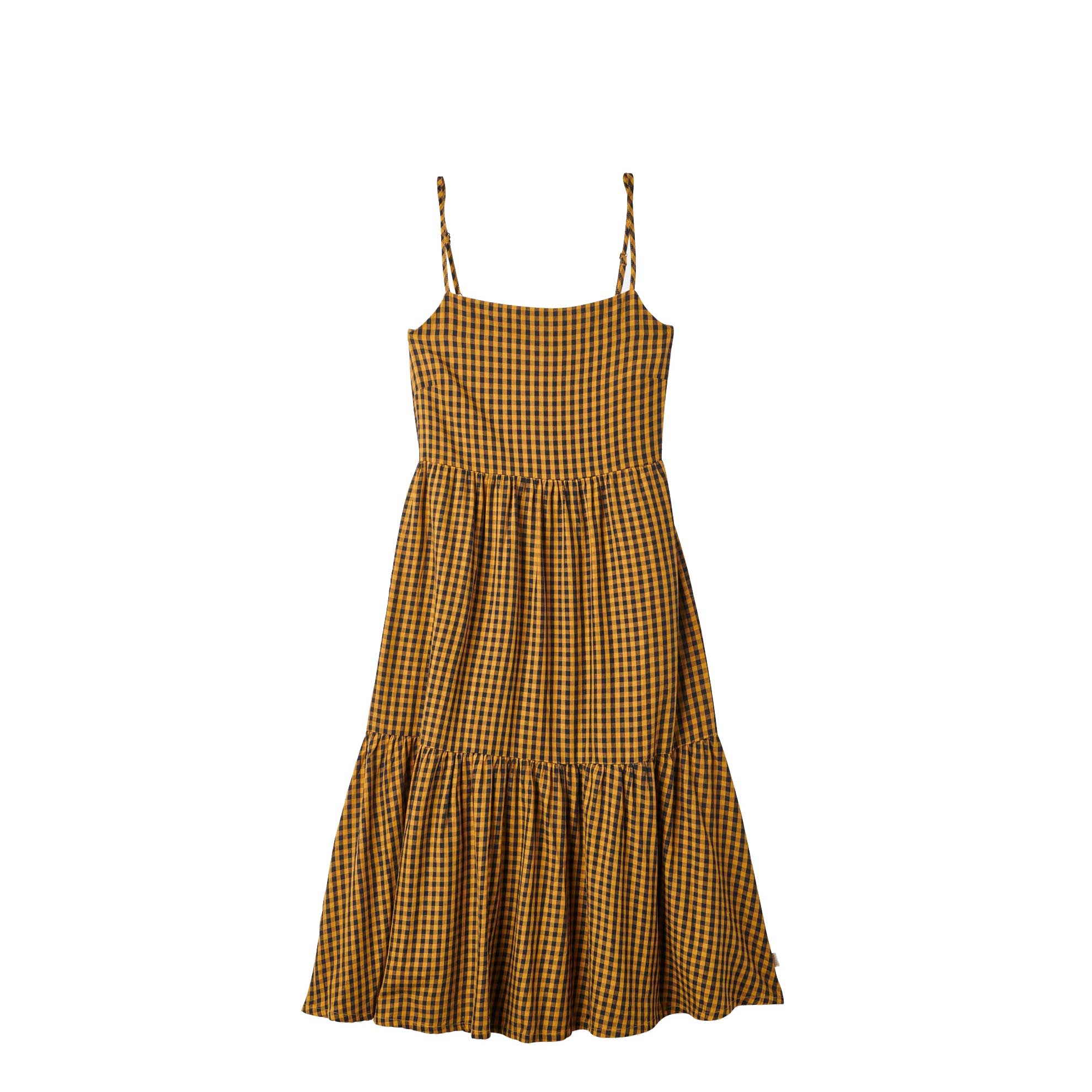 Brixton Womens Gingham Tier Dress — available at Norwood