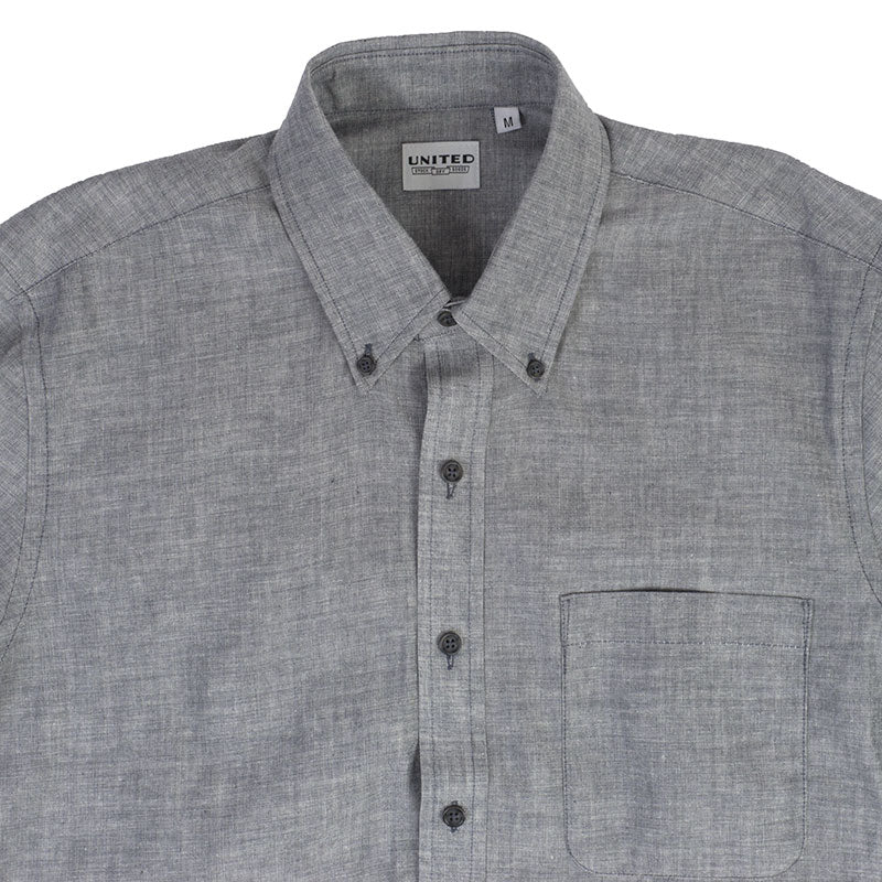 United Chambray Long Sleeve Shirt — available at Norwood