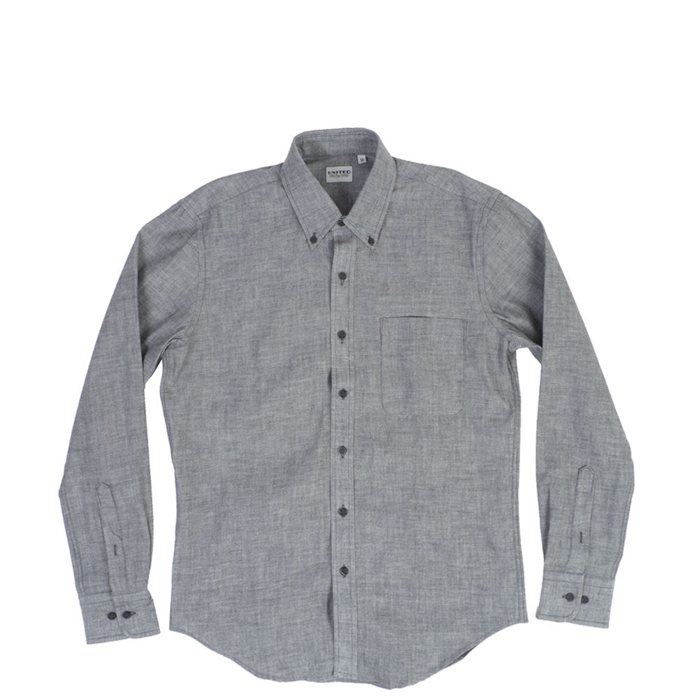 United Chambray Long Sleeve Shirt — available at Norwood