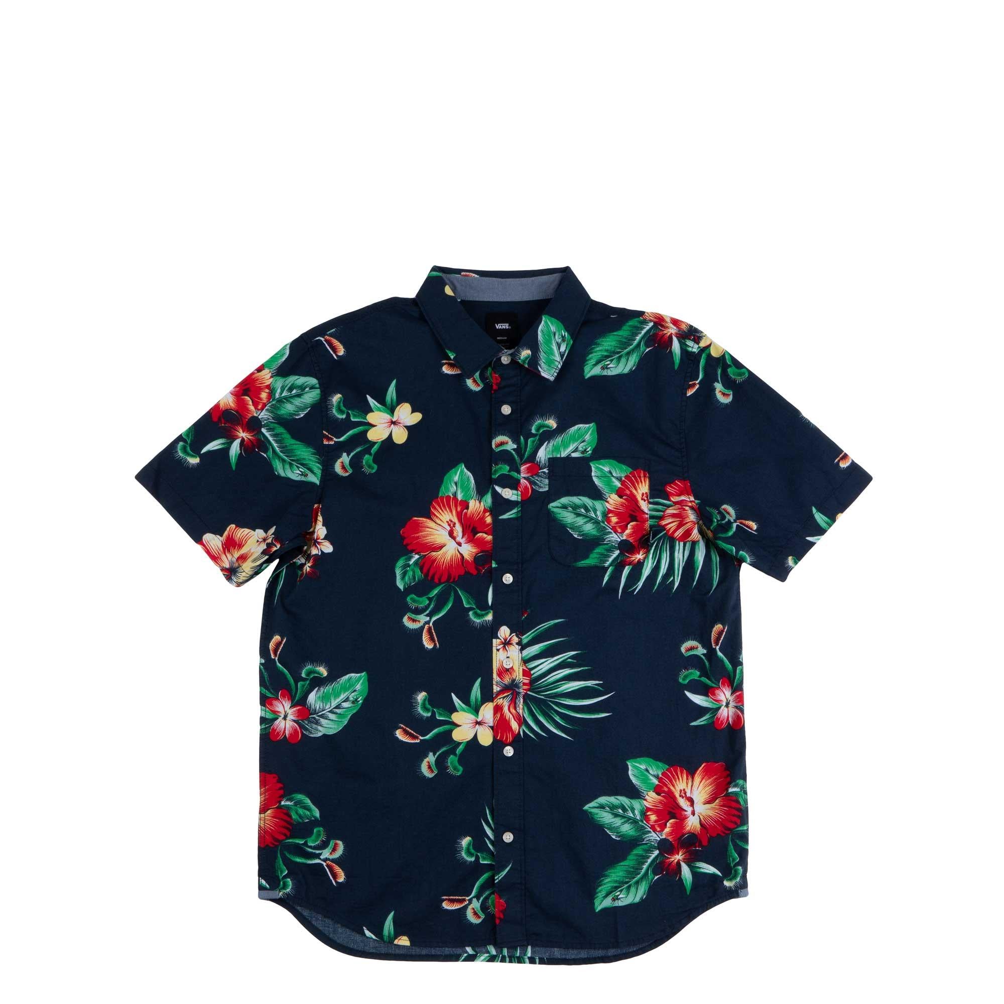 Vans Trap Floral woven shirt — available at Norwood
