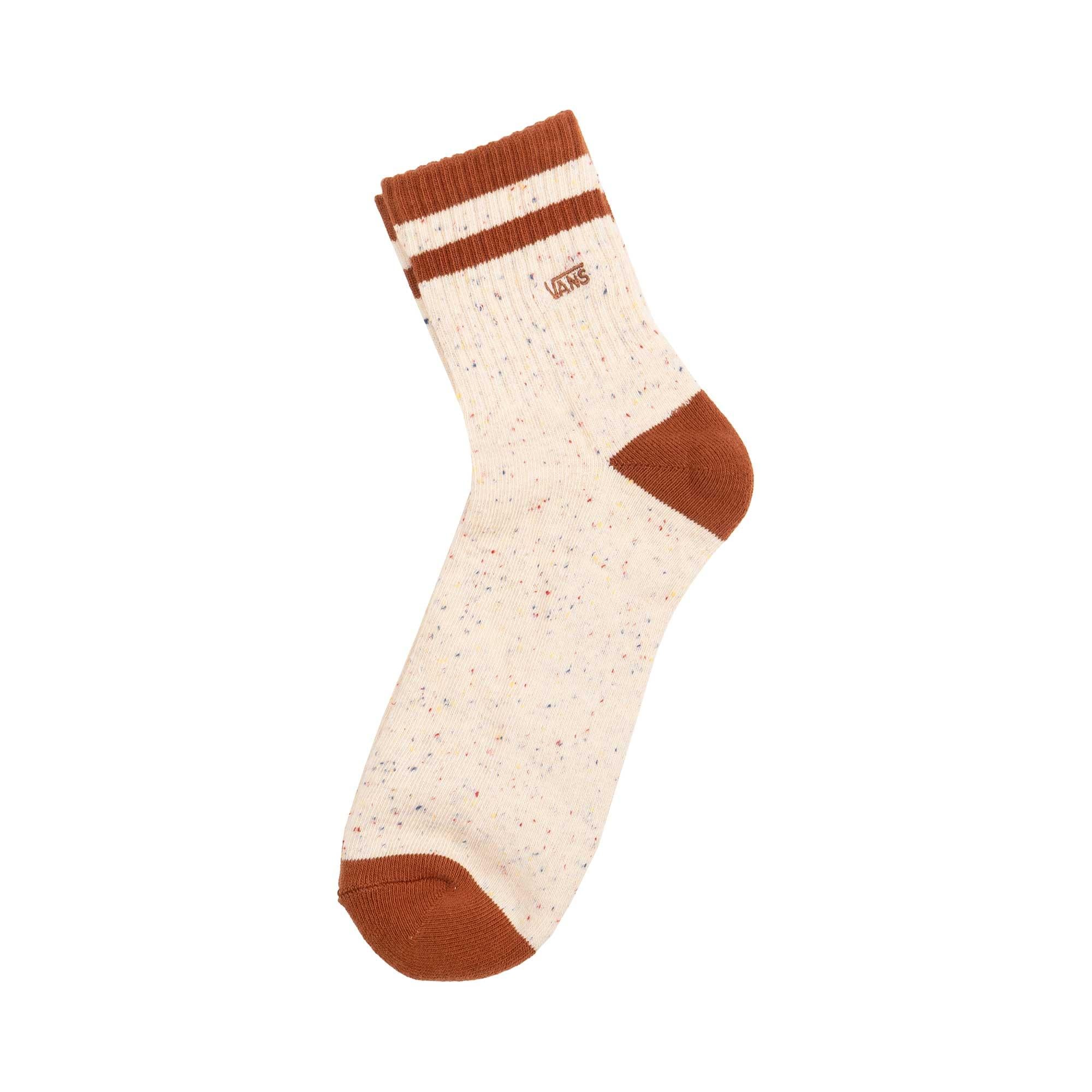 Vans Half Crew socks, oatmeal/argan oil — available at Norwood