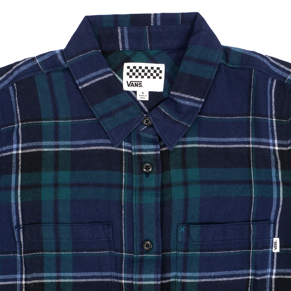 Vans Womens Meridian Flannel shirt — available at Norwood