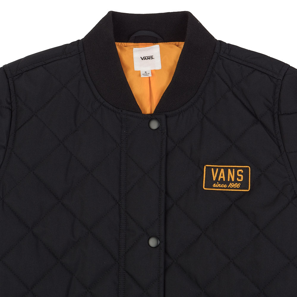 Vans Women's Boom Boom quilted jacket — available at Norwood