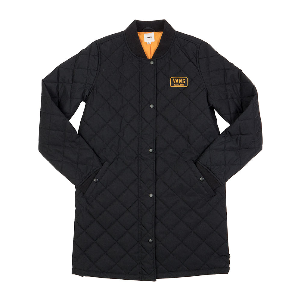 Vans Women's Boom Boom quilted jacket — available at Norwood
