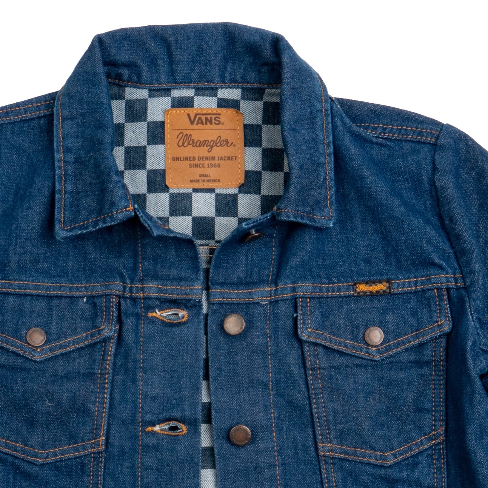 Vans x Wrangler Womens Cowboy jacket — available at Norwood