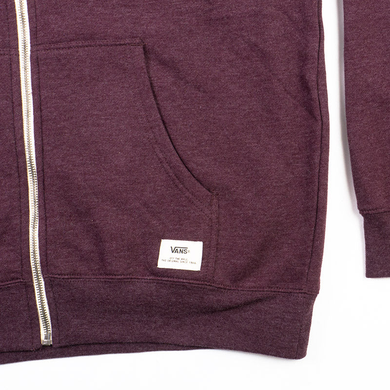 Vans Core Basics Zip Hoodie — available at Norwood