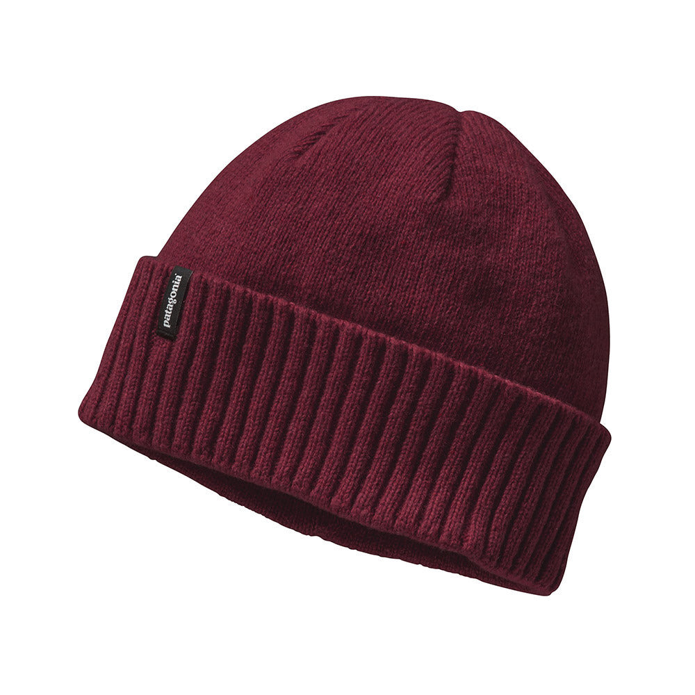 Patagonia Brodeo Beanie, Dark Ruby — available at Norwood