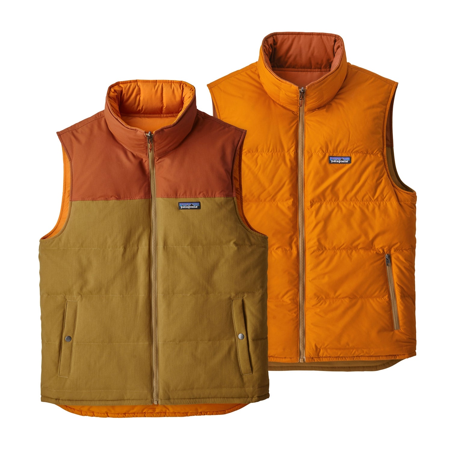 Patagonia Men's Reversible Bivy Down Vest — available at Norwood