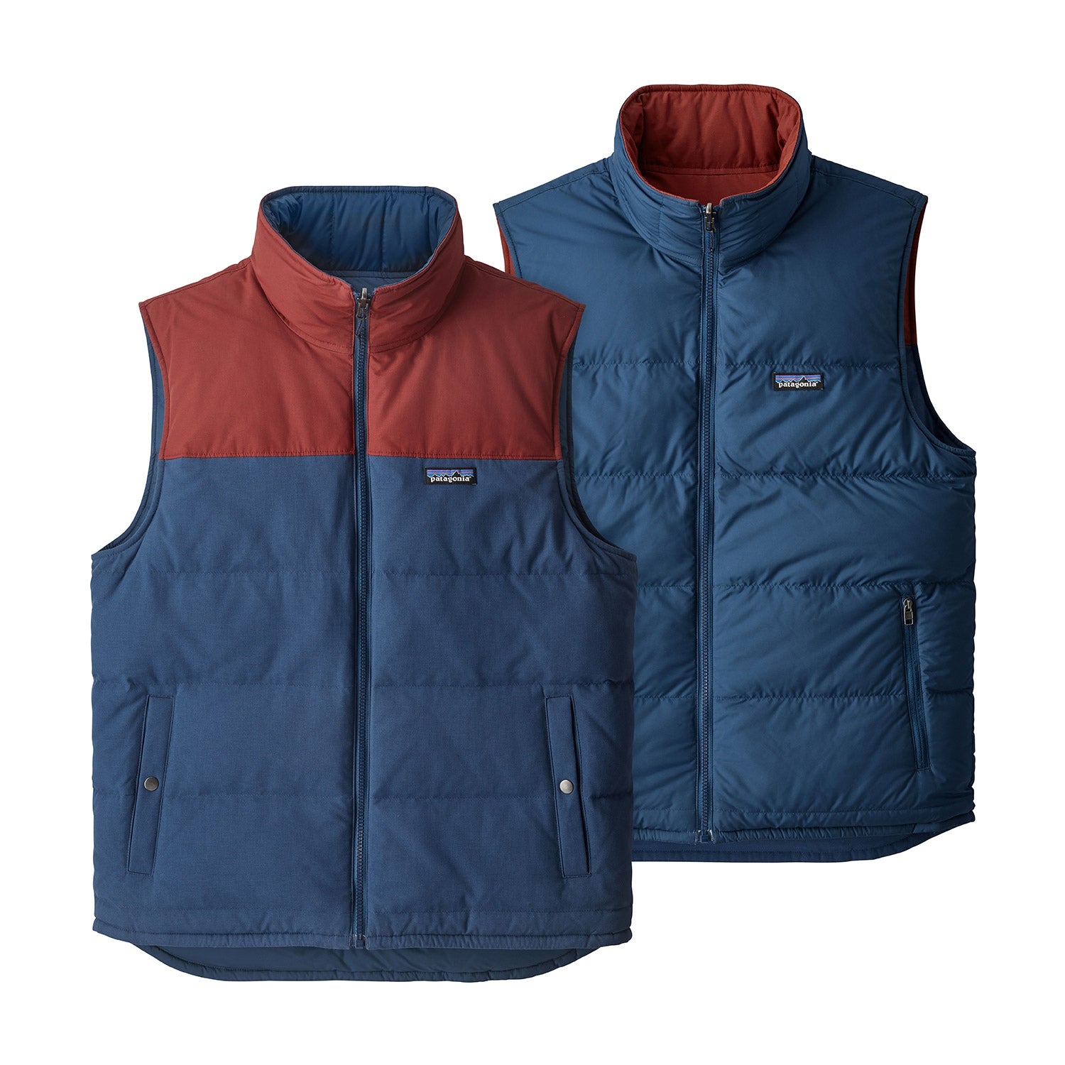 Patagonia Men's Reversible Bivy Down Vest — available at Norwood