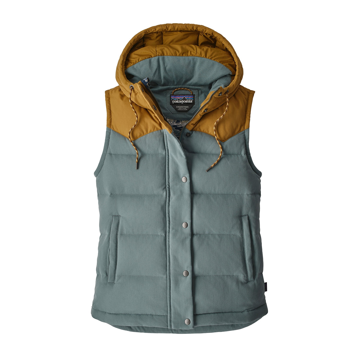 Patagonia Women's Bivy Down Hooded Vest, shadow blue, 27746-SDAB – Norwood