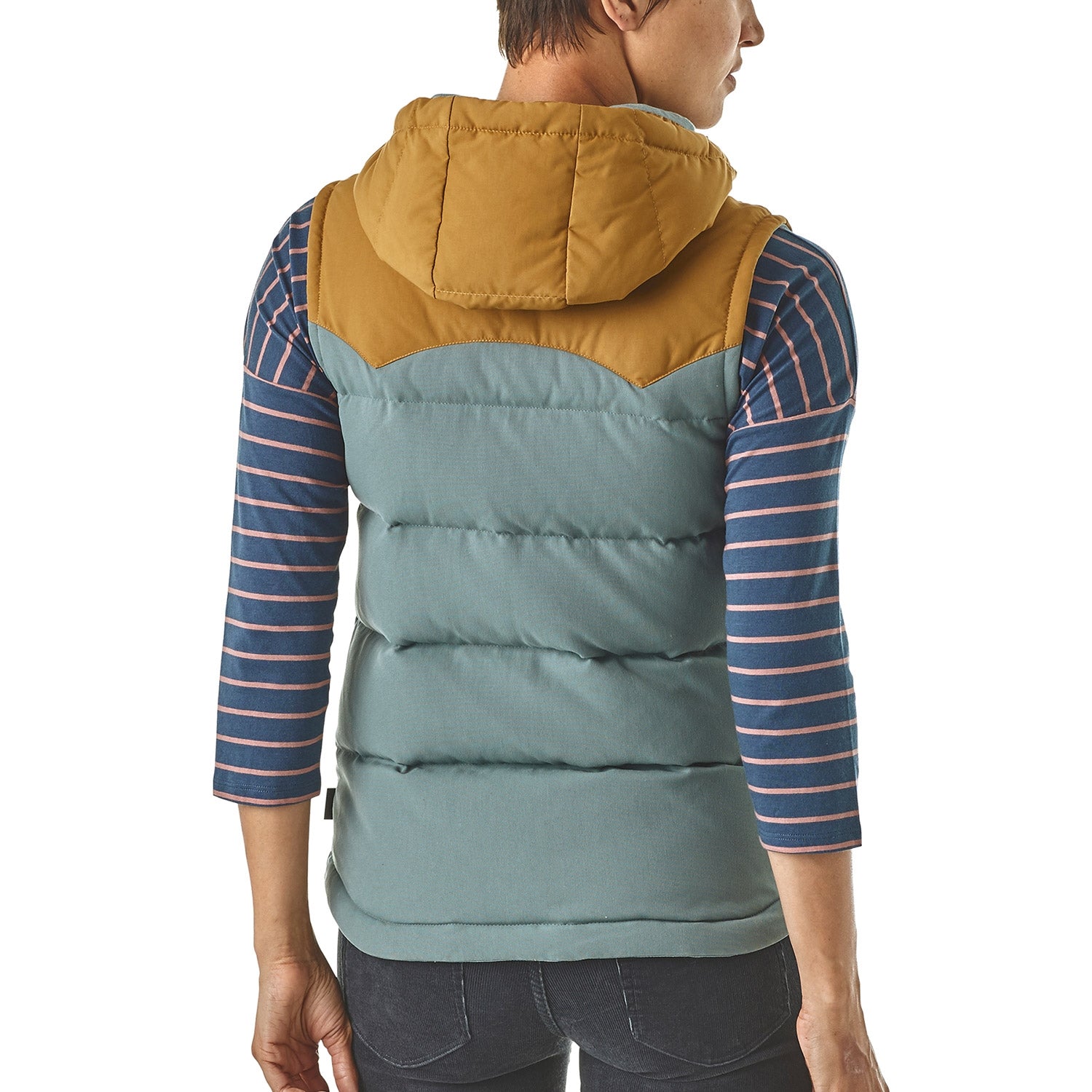 Patagonia Women's Bivy Down Hooded Vest — available at Norwood