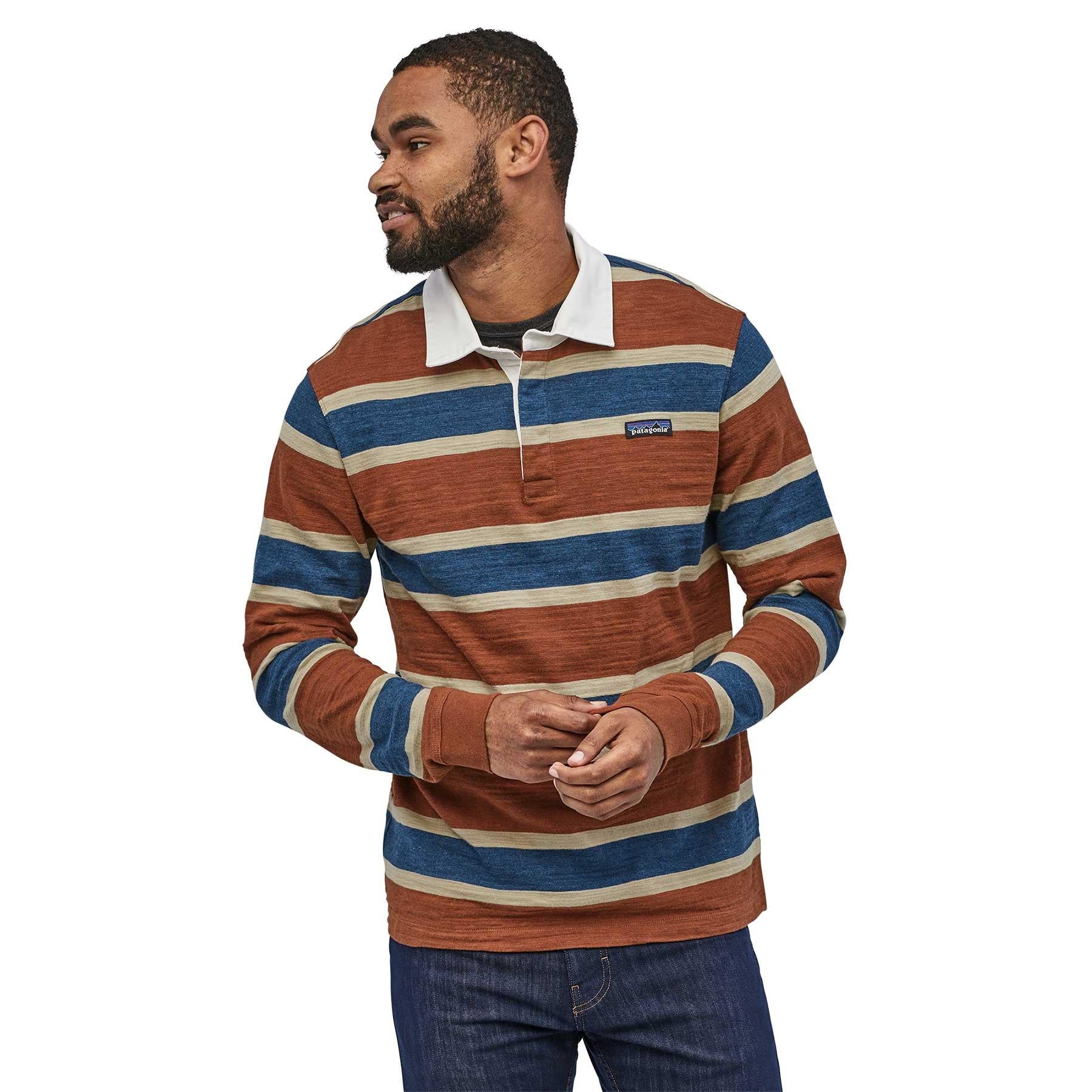 Patagonia Men's Longsleeve Lightweight Rugby Shirt — available at Norwood