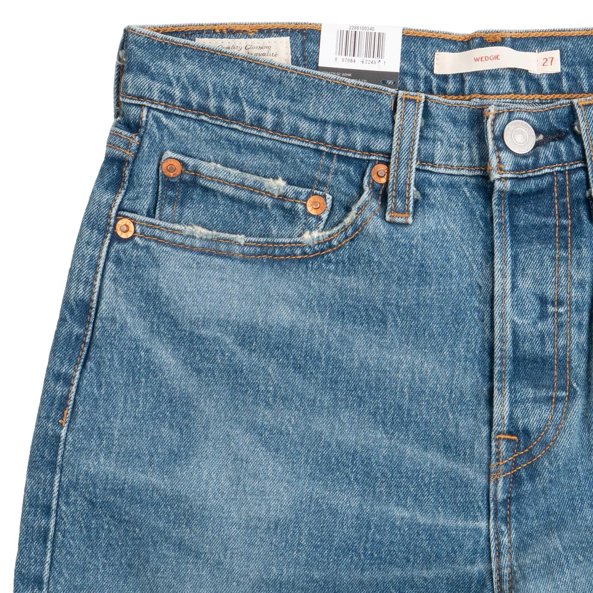 Levi's Womens Wedgie icon fit denim — available at Norwood