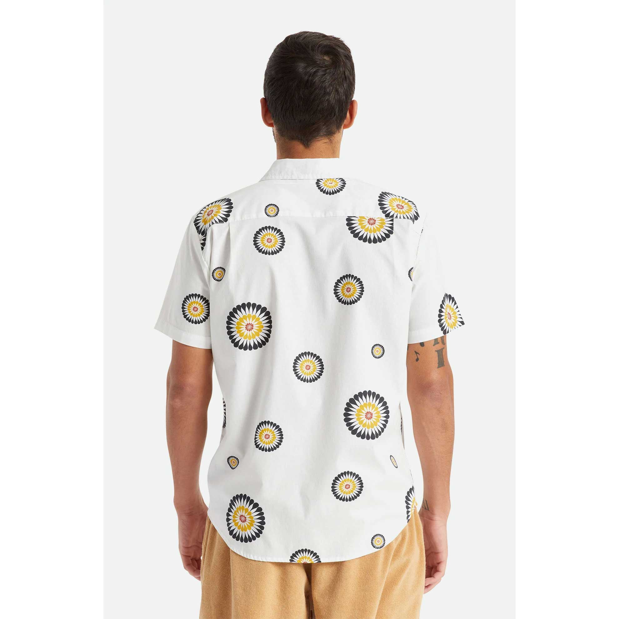 Brixton Charter Print S/S Woven Shirt — available at Norwood