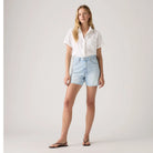 Levi's Womens Cinch Mid-Thigh Short, abraided art short — available at Norwood