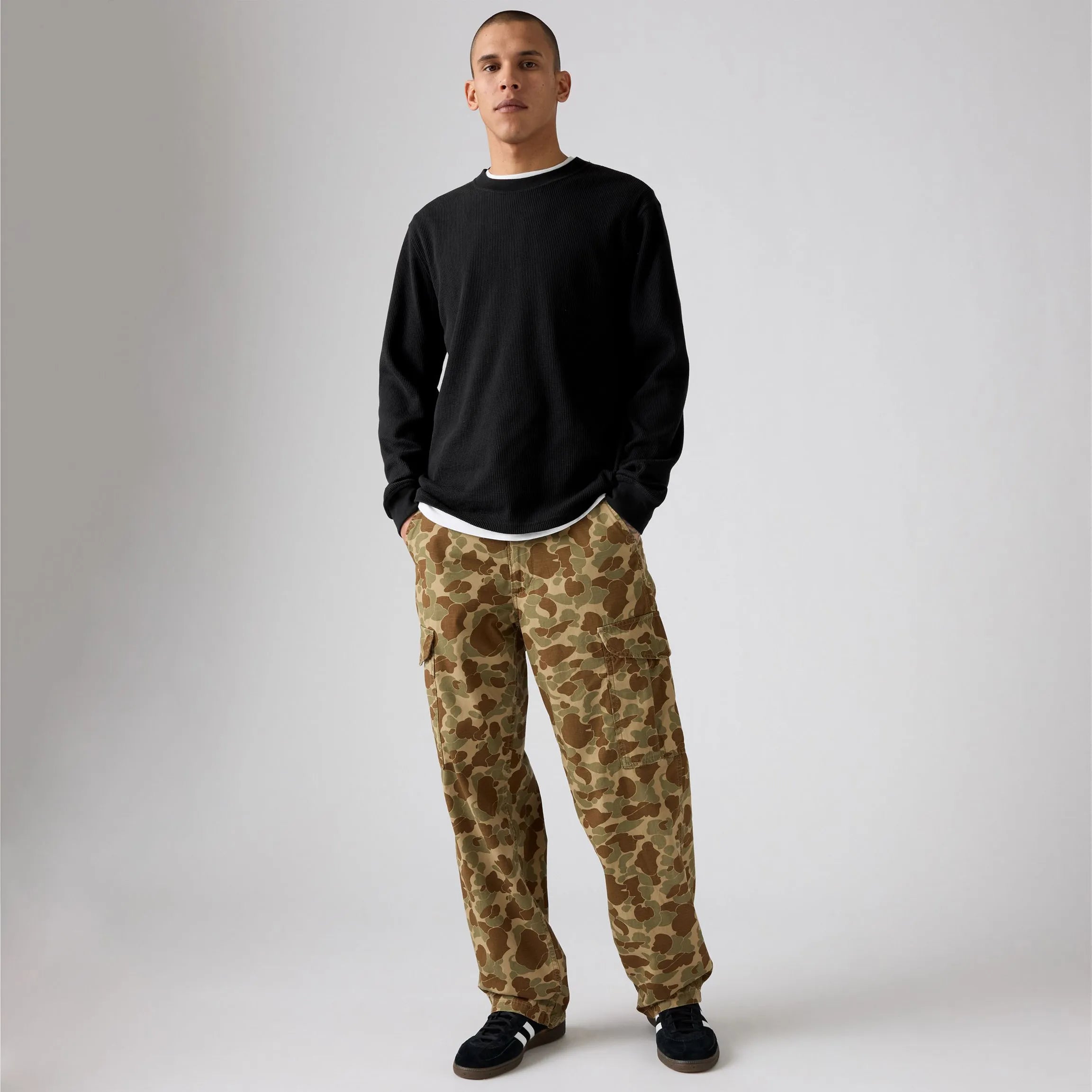 かつきくん着用　PLAYHOUR BAGGY CAMO PANTS 1 かつきくん着用 PLAYHOUR BAGGY CAMO PANTS 1 Camo Baggy Pants