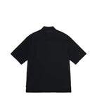 Stussy Flat Bottom Crinkled Shirt, black — available at Norwood