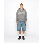 Stussy Big Ol Shorts Denim, washed blue — available at Norwood