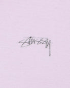 Stussy Lazy Long Sleeved Tee, lilac — available at Norwood