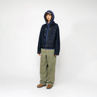 Stussy Trucker Denim, rinsed indigo — available at Norwood