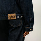 Stussy Trucker Denim, rinsed indigo — available at Norwood