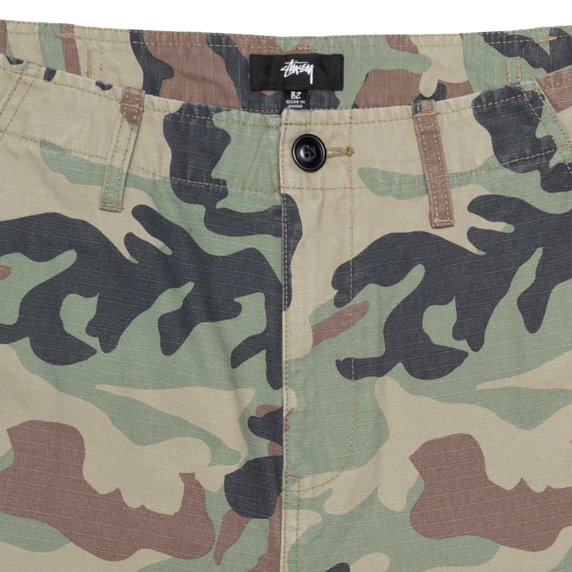 Stussy Surplus Cargo Pant Ripstop, camo – Norwood