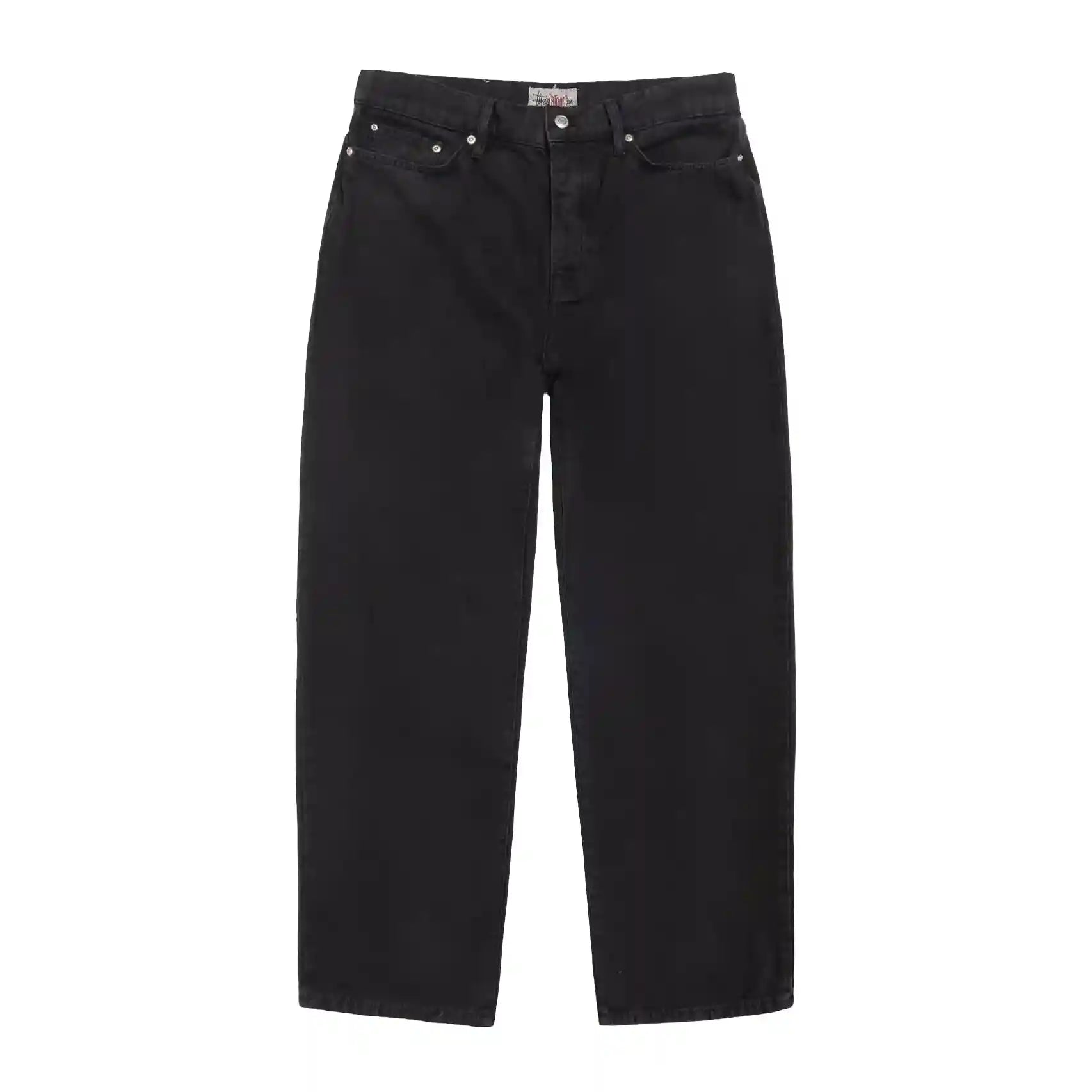 Stussy Big Ol Jean Washed Canvas, black – Norwood Stussy Big Ol Jean Washed Canvas, black – Norwood