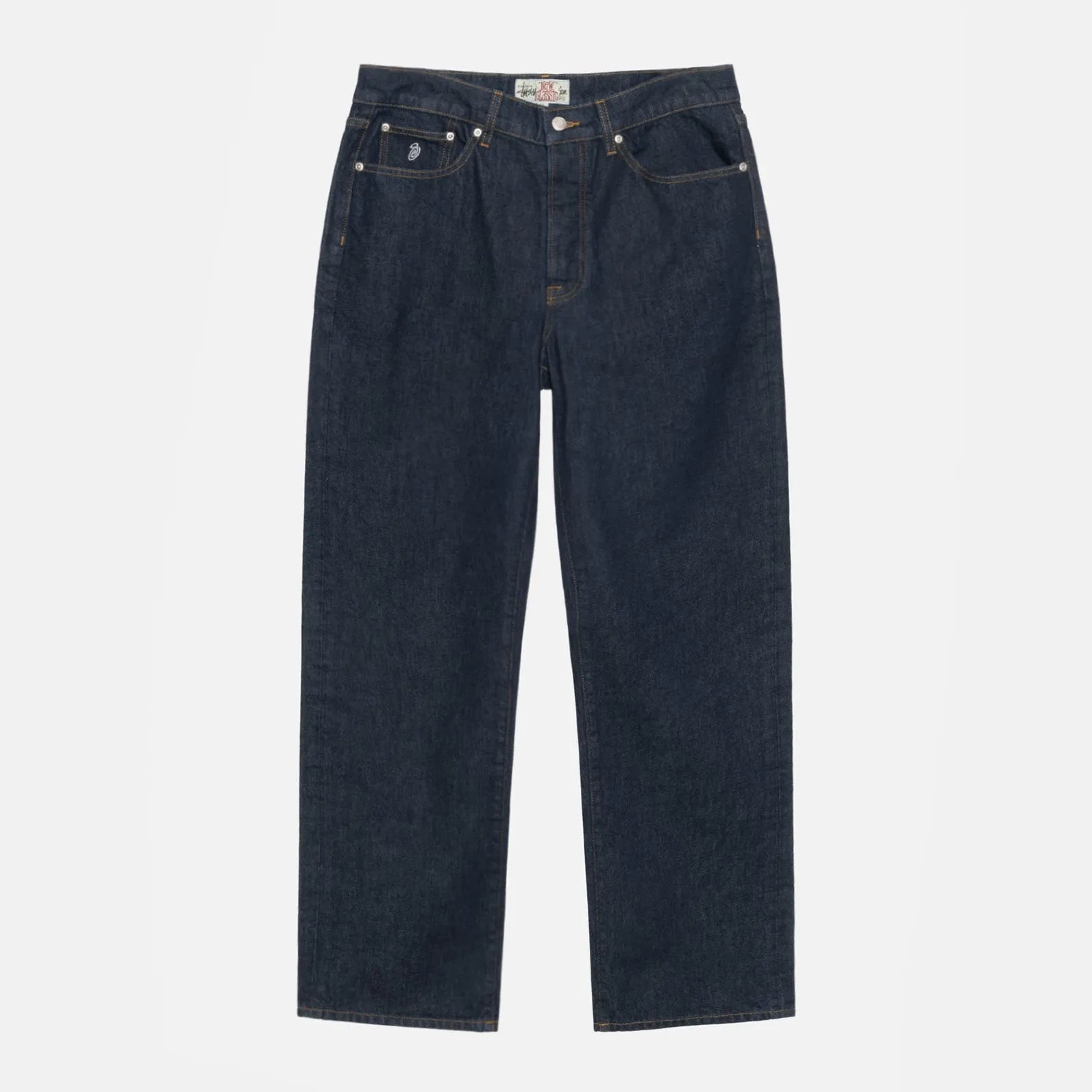 Stussy New Classic Jeans Denim, rinsed indigo, 116672-riin Stussy New Classic Jeans Denim, rinsed indigo, 116672-riin