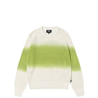 Stussy Pigment Dyed Loose Gauge Sweater, bright green