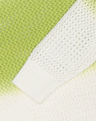 Stussy Pigment Dyed Loose Gauge Sweater, bright green — available at Norwood