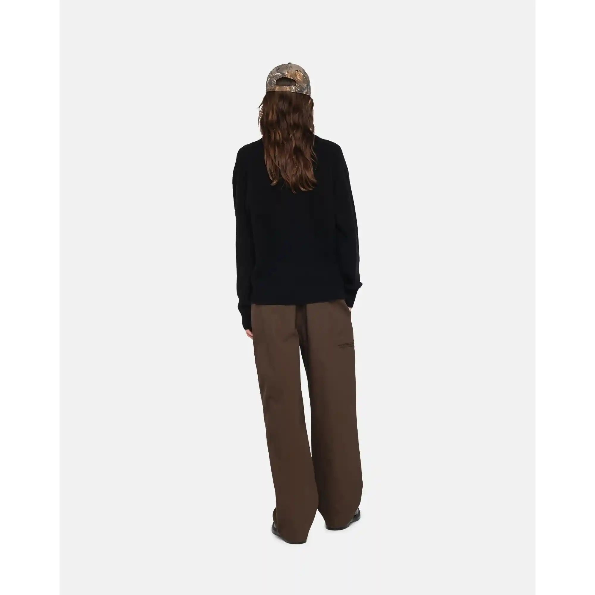 Stussy Brushed Cardigan, black — available at Norwood